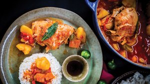 Spaghetti Sauce Chicken Afritada Stew