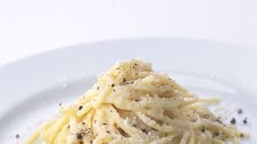 Spaghetti with Pecorino Romano and Black Pepper