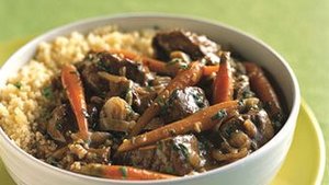 Spiced Beef Stew with Carrots and Mint