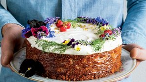 Spiced Honey Cake With Cream Cheese Frosting