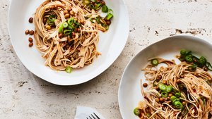 Spicy Buckwheat Noodles With Chicken