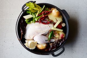 Spicy Chicken Stock