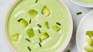 Spicy Cucumber-Avocado Soup