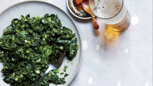 Spicy Sautéed Spinach