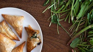 Spinach and Sorrel Spanakopita