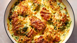 Spinach Ramen Gratin