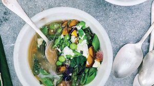 Spring Egg-Drop Soup