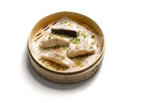 Steamed Black Cod with Soy-Chile Sauce