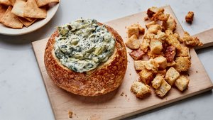 Stovetop Spinach-Artichoke Dip