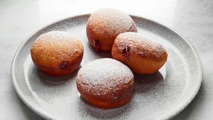 Strawberry Sufganiyot