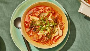 Sujebi Kimchi Soup