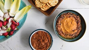 Sweet Potato–Tahini Dip With Za'atar