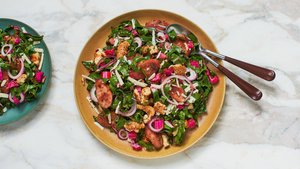 Swiss Chard Beer Garden Salad