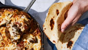 Tacos with Bacon-Fat Flour Tortillas