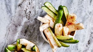 Tajín-Seasoned Vegetable Spears