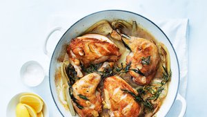 Tarragon and Lemon Roast Chicken