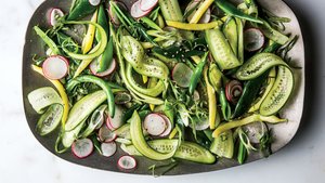 The Crunchiest Vegetable Salad
