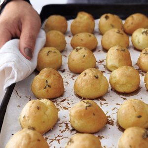 Thyme Gougères