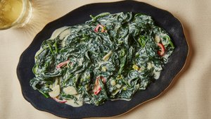 Tofu Creamed Spinach