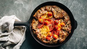 Tomato Pie With Sour Cream Crust
