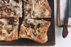 Truffled Taleggio and Mushroom Pizza