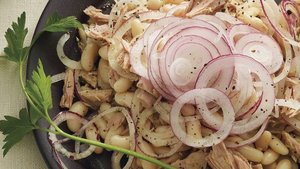 Tuna, White Bean, and Red Onion Salad