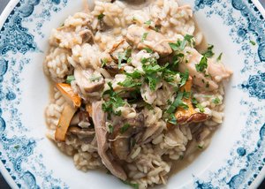 Turkey and Mushroom Risotto