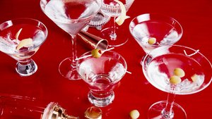 Upside-Down Martinis for a Crowd