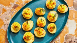 Vegan Deviled "Eggs"