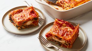 Vegetarian Lasagna With Easy Roasted Tomato Sauce
