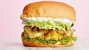 Veggie Burgers with Zucchini and Corn