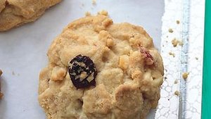 White Chocolate, Cranberry, and Macadamia Nut Cookies
