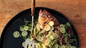 Whole Grilled Fish with Lime