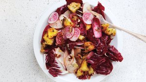 Winter Panzanella With Stuffing Croutons