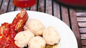 Yam and Plantain Scoop