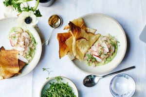 Yellowtail Crudo With Citrus and Avocado