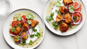 Yogurt and Spice Roasted Salmon