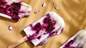 Yogurt-​Berry Paletas