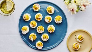 Yuzu Kosho Deviled Eggs